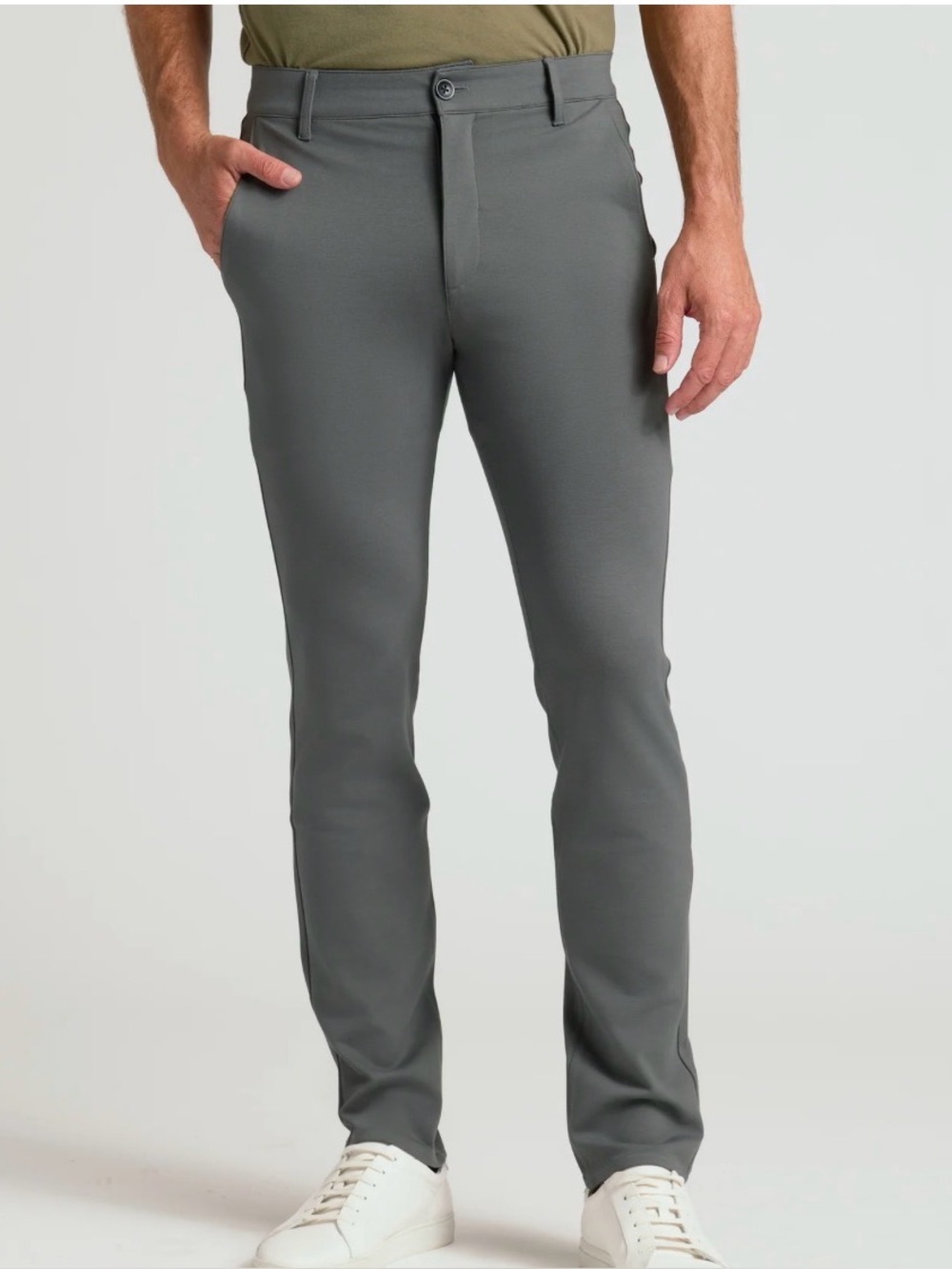 True Classic Casual Chino Pants men’s carbon grey size 32/28 NEW